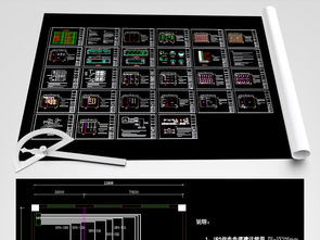 大学网络中心机房CAD施工图纸与相关资源解析